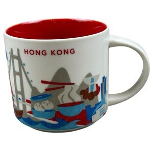Starbucks You Are Here Hong Kong Mug 14 Oz. NEW